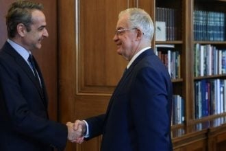 Συνάντηση του πρωθυπουργού με τον Πρόεδρο της Δημοκρατίας