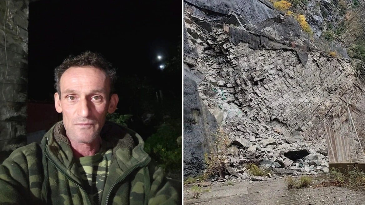 55χρονος από την Αμφιλοχία εγκλωβισμένος σε έρημο ορεινό χωριό από κατολίσθηση- «Είμαι σε απόγνωση»