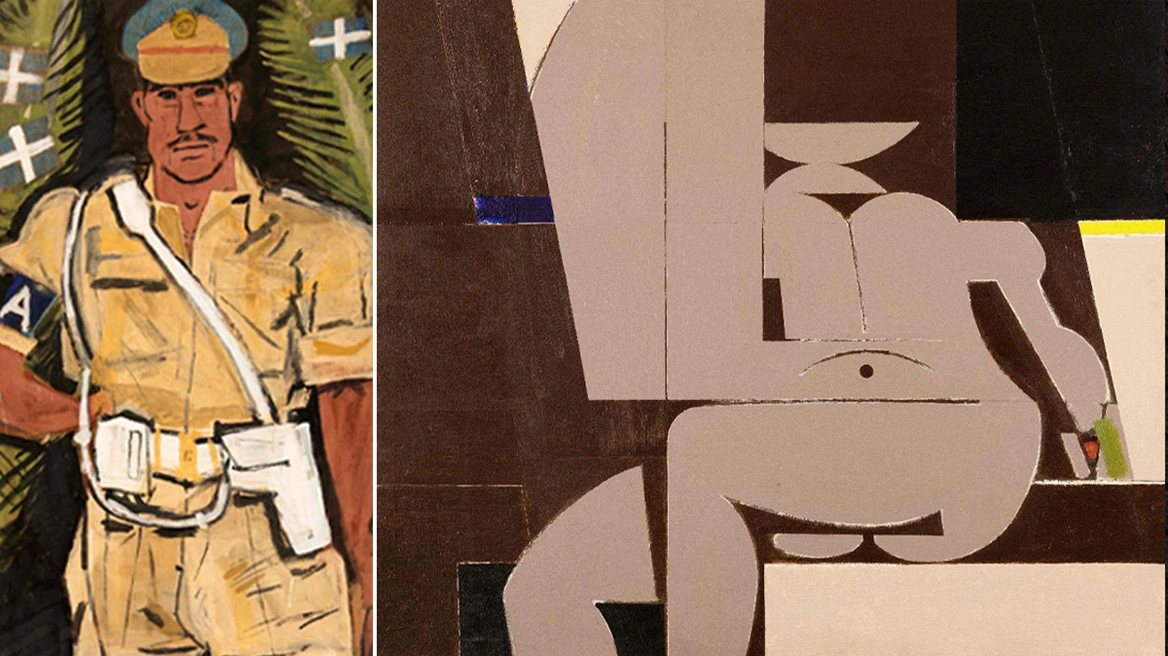 Τσαρούχης - Μόραλης: Τιμές ρεκόρ για έργα τους σε δημοπρασία του Οίκου Bonhams στο Παρίσι