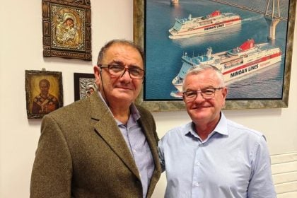 Εκλογές ΔΕΕΠ ΝΔ Αχαΐας: Ο Νικόλαος Μαστρονικολής με τον Αντώνη Κουνάβη