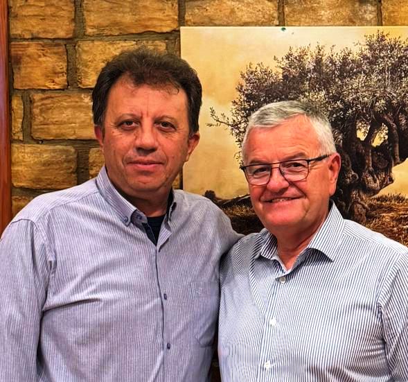 Εκλογές ΔΕΕΠ Αχαΐας: Ο Νίκος Τσάμης με τον Αντώνη Κουνάβη