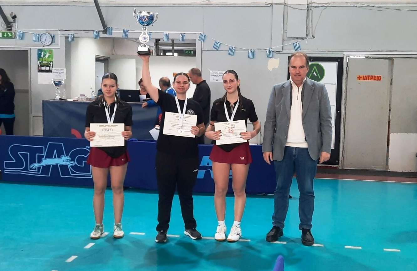 Πάτρα: Ποιοι προκρίθηκαν στο περιφερειακό πρωτάθλημα Επιτραπέζιας Αντισφαίρισης εφήβων-νεανίδων