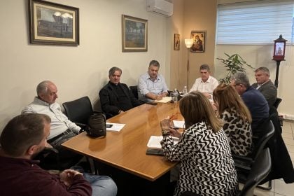 Δυτική Αχαΐα: Επείγουσα συνεδρίαση του Συντονιστικού Πολιτικής Προστασίας για την κακοκαιρία υπό την προεδρία Αλεξόπουλου