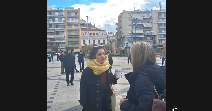 Τραμπούκικη επίθεση και προπηλακισμό από αριστεριστές δέχθηκε στην πλατεία Γεωργίου η Χρ. Αλεξοπούλου - Το βίντεο της ντροπής με τις άθλιες ύβρεις
