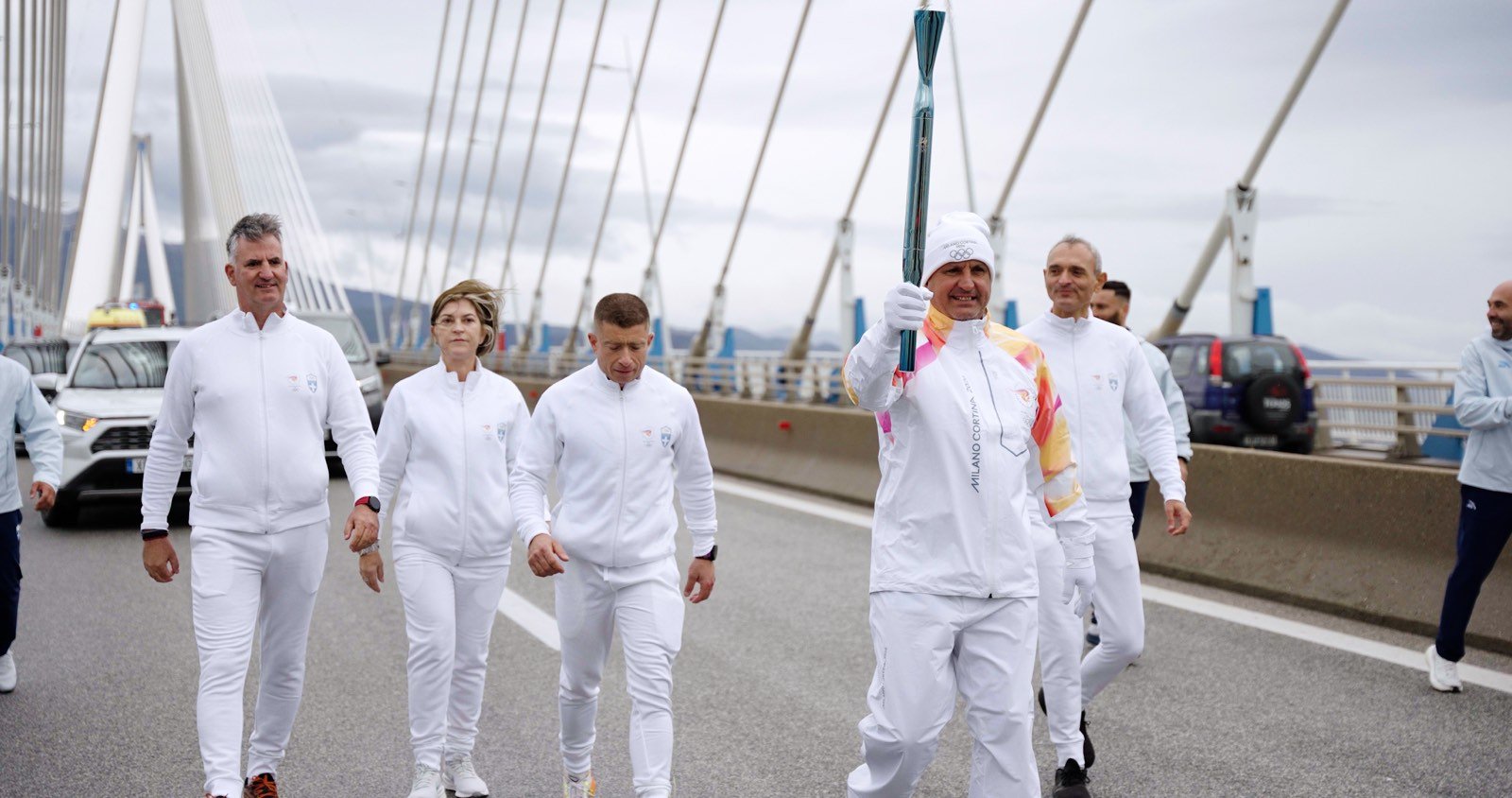 Συμμετοχή της Πολυτεκνικής Οργάνωσης Πατρών και Περιχώρων στη μεταφορά της Ολυμπιακής Φλόγας