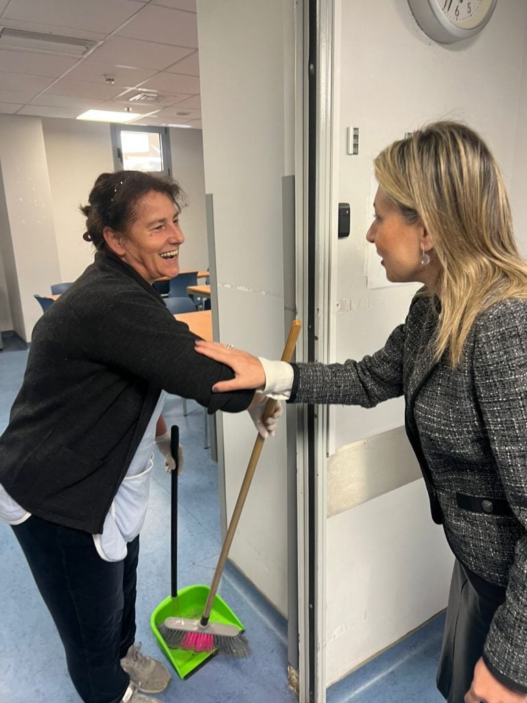 Χριστίνα Αλεξοπούλου: Επίσκεψη στο νοσοκομείο «Άγιος Ανδρέας» - Σε λειτουργία κρίσιμες ιατρικές υποδομές