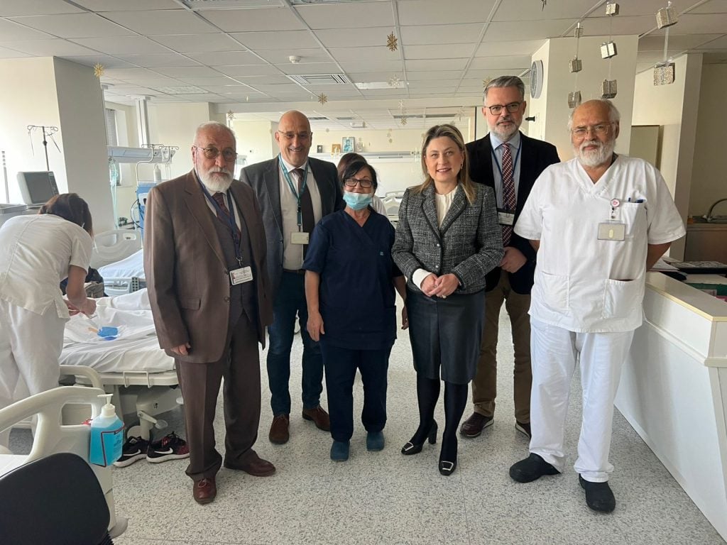 Χριστίνα Αλεξοπούλου: Επίσκεψη στο νοσοκομείο «Άγιος Ανδρέας» - Σε λειτουργία κρίσιμες ιατρικές υποδομές