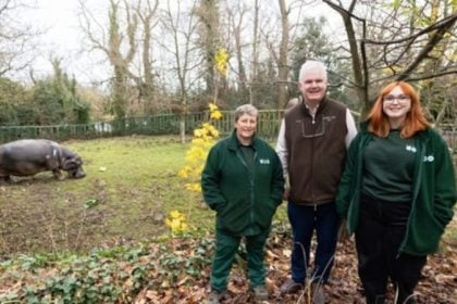 Ο ζωολογικός κήπος του Δουβλίνου πραγματοποίησε την πρώτη επέμβαση καταρράκτη σε ιπποπόταμο