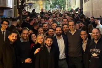 Γρηγόρης Δημητριάδης: Χριστουγεννιάτικη συνάντηση με την οικογένεια της ΟΝΝΕΔ