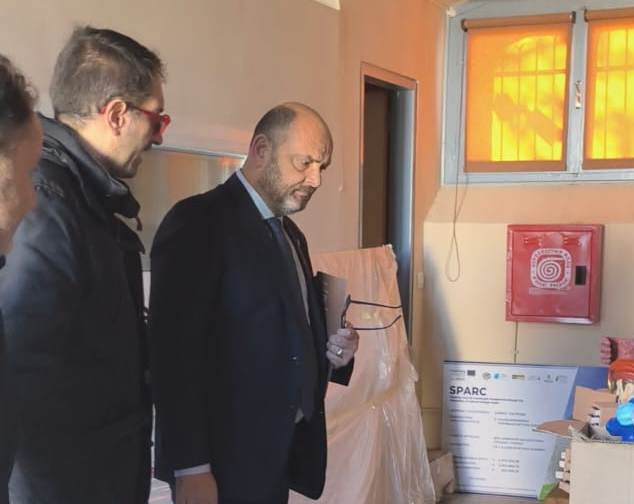 Επίσκεψη και ξενάγηση Υφυπουργού Πολιτισμού Ιασονα Φωτήλα στα "Παλαιά Σφαγεία"