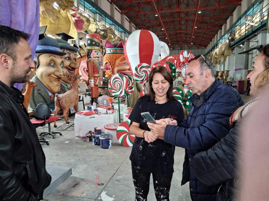 Επίσκεψη αντιπροσωπείας του Καρναβαλιού του Πουτινιάνο στην Πάτρα