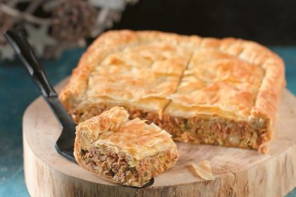 Kιμαδόπιτα με πράσο