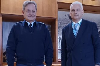 Συνάντηση του Αντιπεριφερειάρχη Φωκίωνα Ζαΐμη με τον Αρχηγό ΓΕΑ Δημοσθένη Γρηγοριάδη 