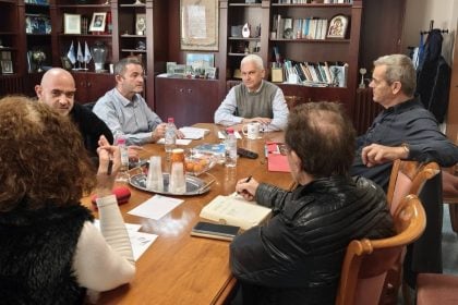 Συνάντηση του Αντιπεριφερειάρχη Φ. Ζαΐμη με εκπροσώπους των Βενζινοπωλών Αχαΐας