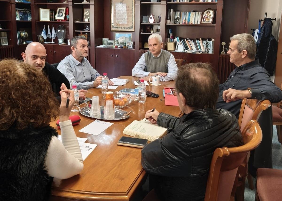 Συνάντηση του Αντιπεριφερειάρχη Φ. Ζαΐμη με εκπροσώπους των Βενζινοπωλών Αχαΐας