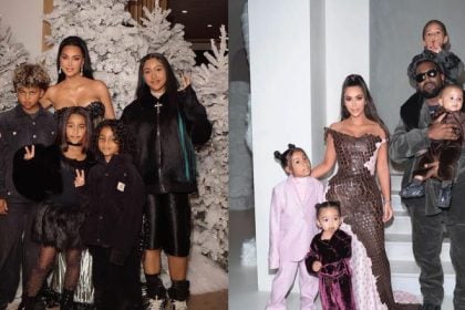 Kim Kardashian & Kanye West: Ήρεμη συνύπαρξη για τα παιδιά τους τις ημέρες των Χριστουγέννων