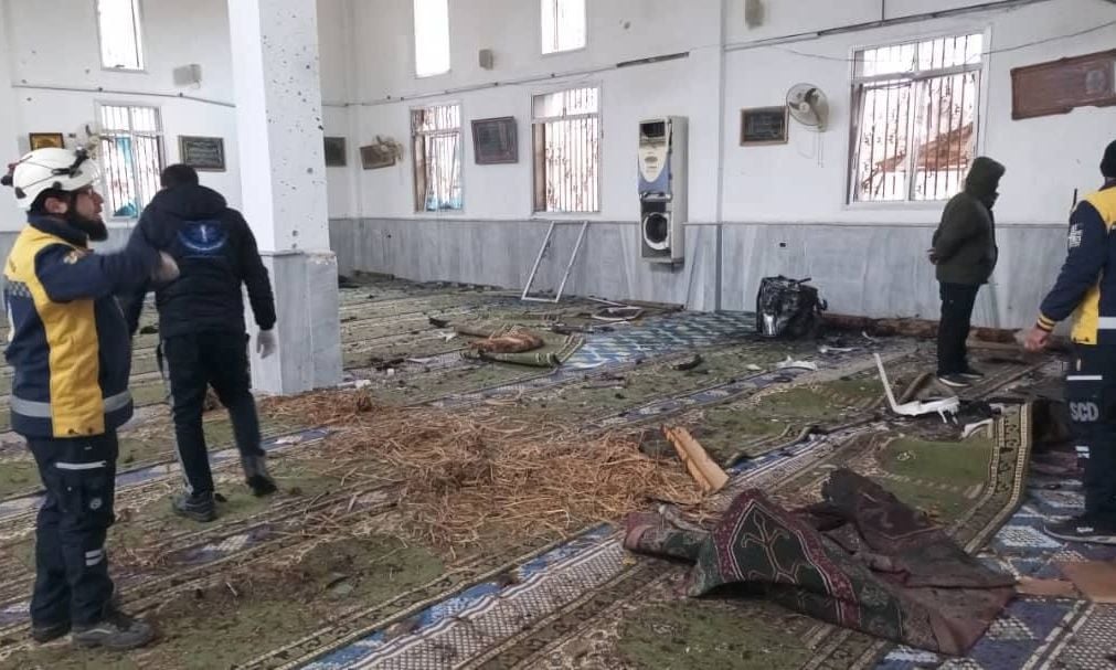 Έκρηξη σε τέμενος στη Συρία: Τουλάχιστον οκτώ νεκροί και 21 τραυματίες - Βίντεο