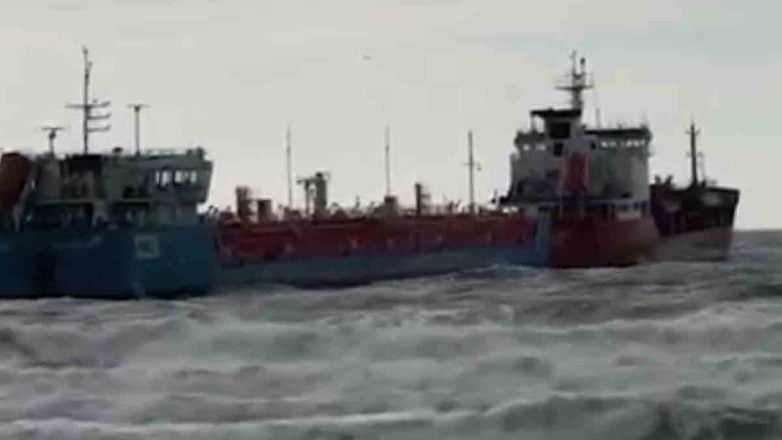 Συγκρούστηκαν δύο δεξαμενόπλοια στη Κωνσταντινούπολη