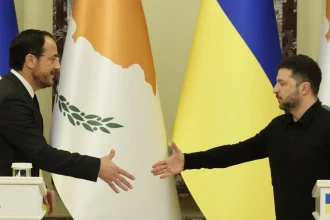 Χριστοδουλίδης από Κίεβο: Ξέρουμε τι σημαίνει εισβολή, πρώτη προτεραιότητα η στήριξη της Ουκρανίας