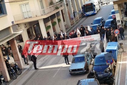 Πάτρα: Απέκλεισαν τον ΕΦΚΑ οι οικοδόμοι-Τί ζητούν-ΦΩΤΟ