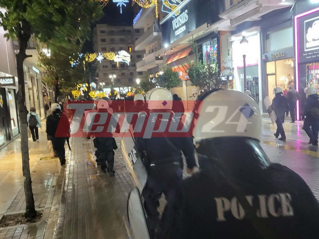 Επέτειος Γρηγορόπουλου: Ολοκληρώθηκε η πορεία στο κέντρο της Πάτρας - ΦΩΤΟ, BINTEO