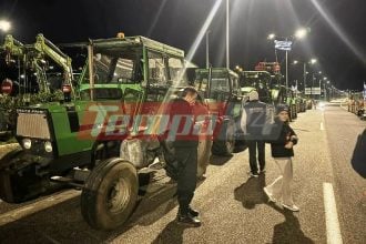 Ουρές οχημάτων στην Περιμετρική της Πάτρας - Κλειστός επ' αόριστον ο δρόμος από τους αγρότες, πρόταση στο τραπέζι για κινητοποίηση στη Γέφυρα την Τρίτη (ΦΩΤΟ)