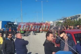 Αγρότες: Απόβαση στο λιμάνι της Ηγουμενίτσας (ΦΩΤΟ)