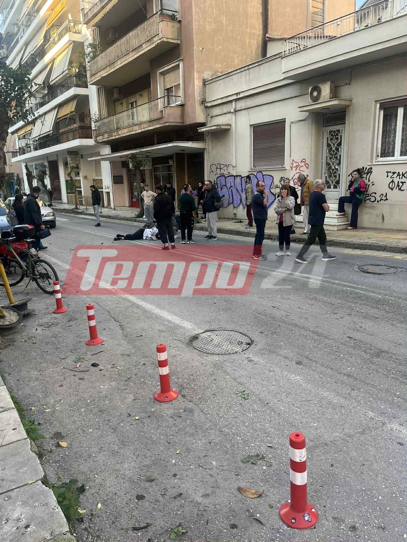Πάτρα: Σοκαριστικό τροχαίο με σύγκρουση δύο δικύκλων - Η τρελή πορεία της μηχανής