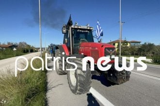 Αγρότες: Μηχανοκίνητη πορεία στον Πύργο (ΦΩΤΟ-ΒΙΝΤΕΟ) 