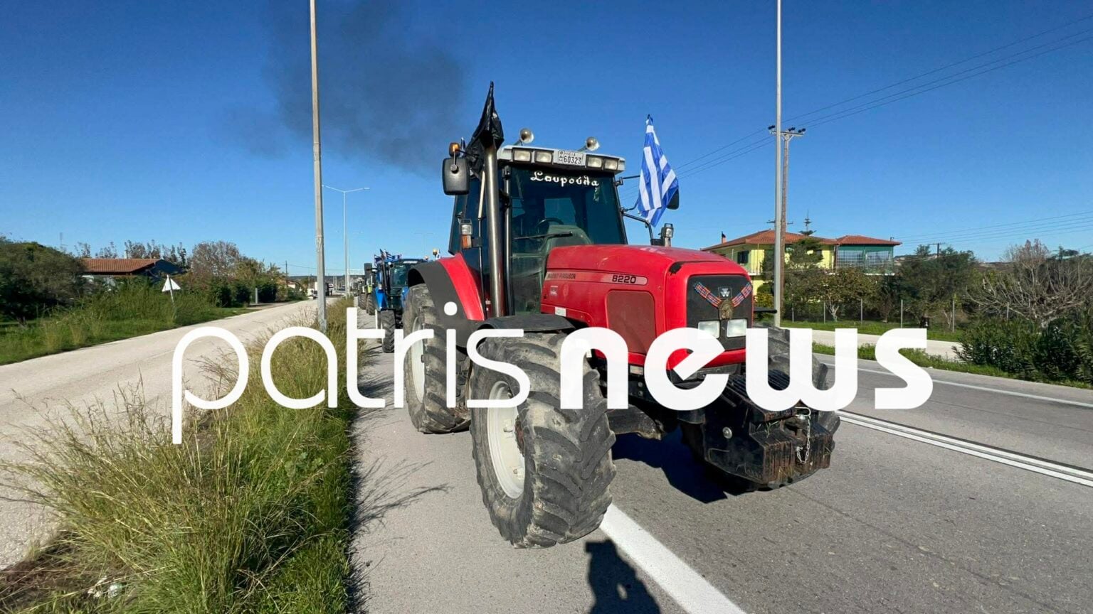 Αγρότες: Μηχανοκίνητη πορεία στον Πύργο (ΦΩΤΟ-ΒΙΝΤΕΟ)