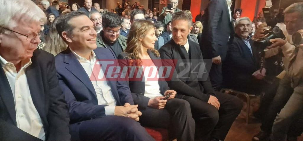 Πάτρα: LIVE η παρουσίαση της «Ιθάκης» του Αλέξη Τσίπρα (ΦΩΤΟ)