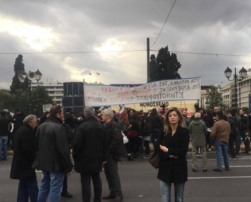 Βίβιαν Σαμούρη: Αμέριστη συμπαράσταση στον αγώνα των αγροτών