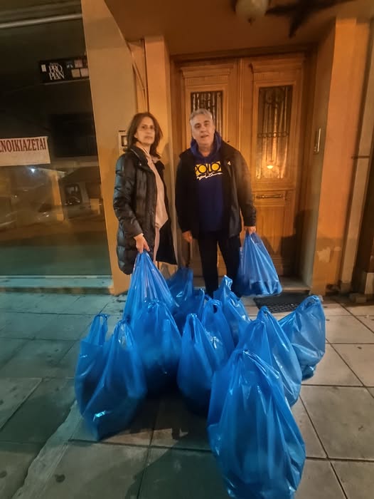 Ο Σύλλογος Αλισσαίων "Πείρος" μοίρασε τρόφιμα