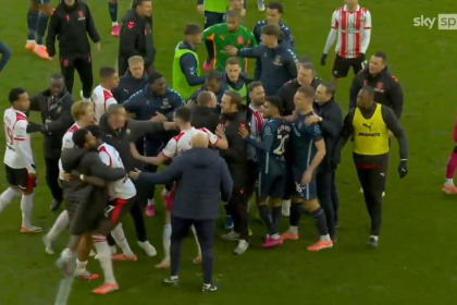 Χαμός στην Championship: Ο Φρανκ Λάμπαρντ «άναψε φωτιές» και προκάλεσε γενική σύρραξη στο Σαουθάμπτον