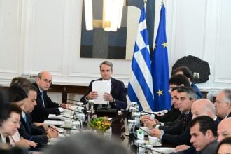 Συνεδρίαση του Υπουργικού Συμβουλίου το πρωί της Τρίτης υπό τον Κυριάκο Μητσοτάκη