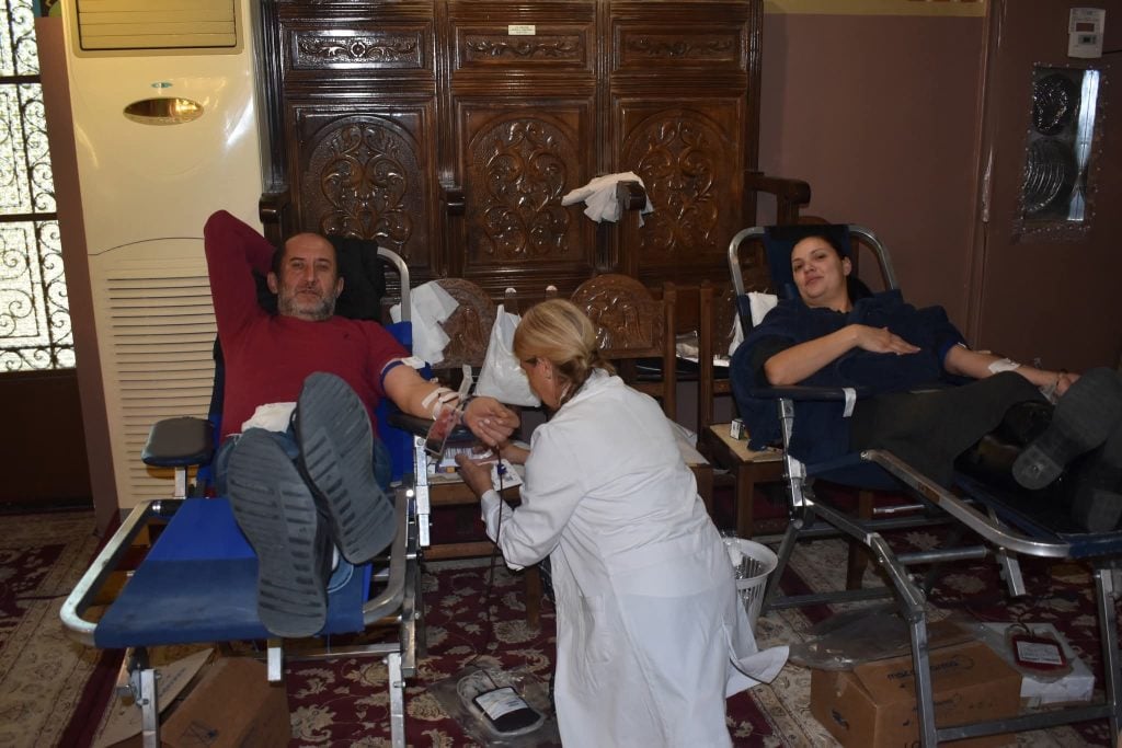 Με μεγάλη συμμετοχή η εθελοντική αιμοδοσία στο Σκιαδά Ερυμάνθου για τη Θεοδώρα 
