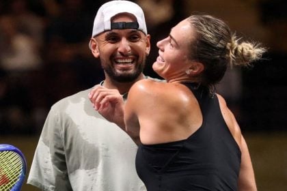 Ο Νικ Κύργιος νικητής στη «Μάχη των φύλων» με την Αρίνα Σαμπαλένκα