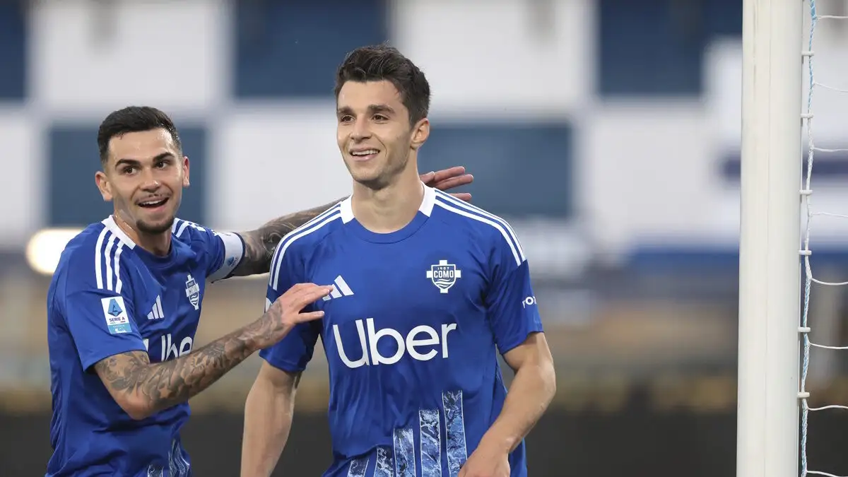 Ο Τάσος Δουβίκας πέτυχε γκολ στο 3-0 της Κόμο στην έδρα της Λέτσε