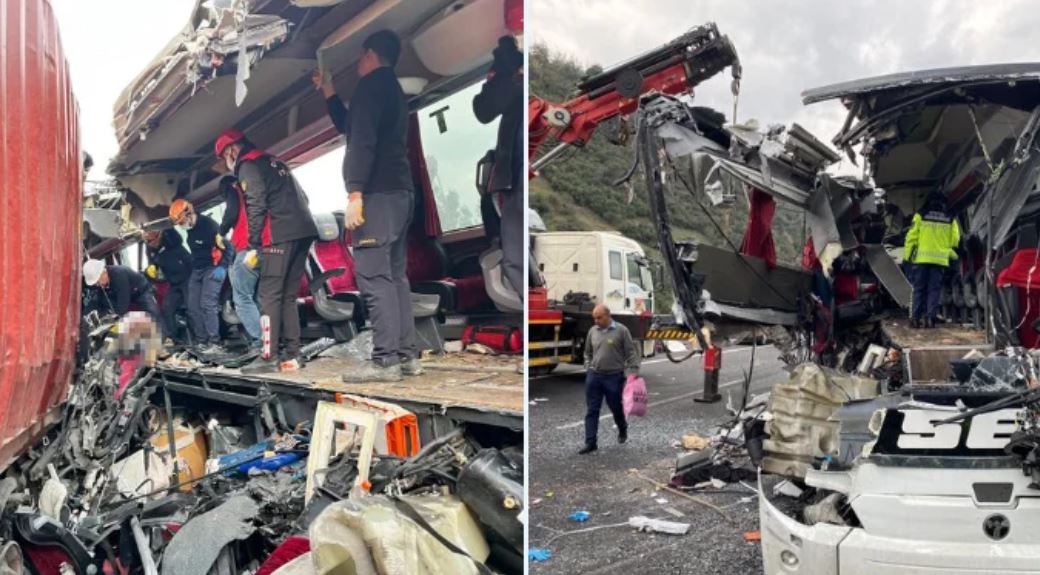 Τουρκία: Επτά νεκροί και 11 τραυματίες σε σύγκρουση λεωφορείου με φορτηγό