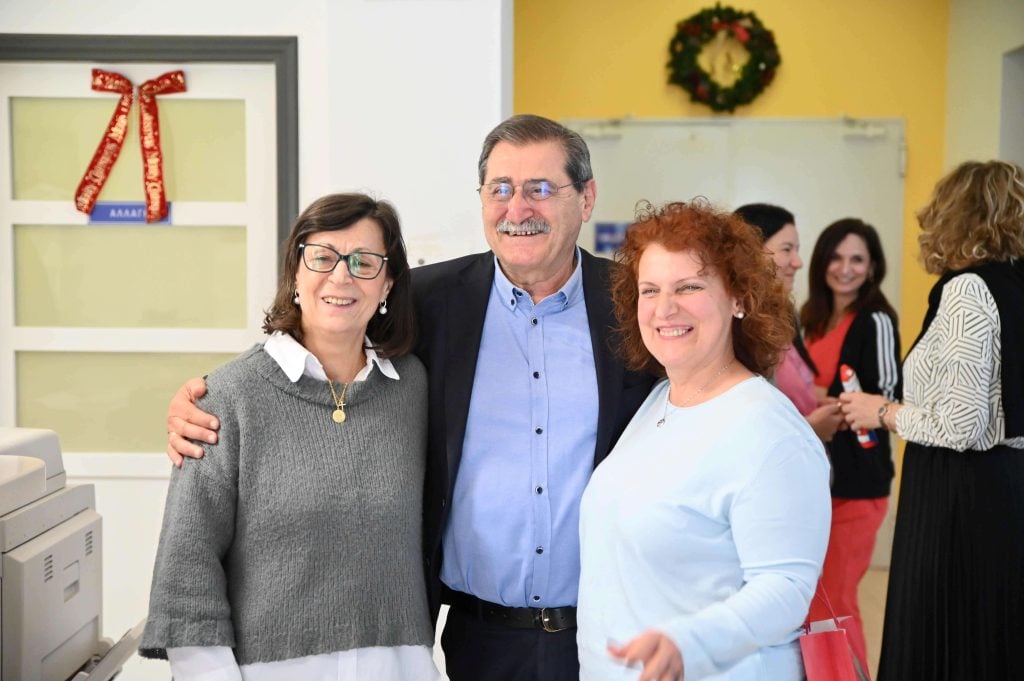 Κώστας Πελετίδης: Γιορτινή επίσκεψη στα ιδρύματα και το Καραμανδάνειο (ΦΩΤΟ)