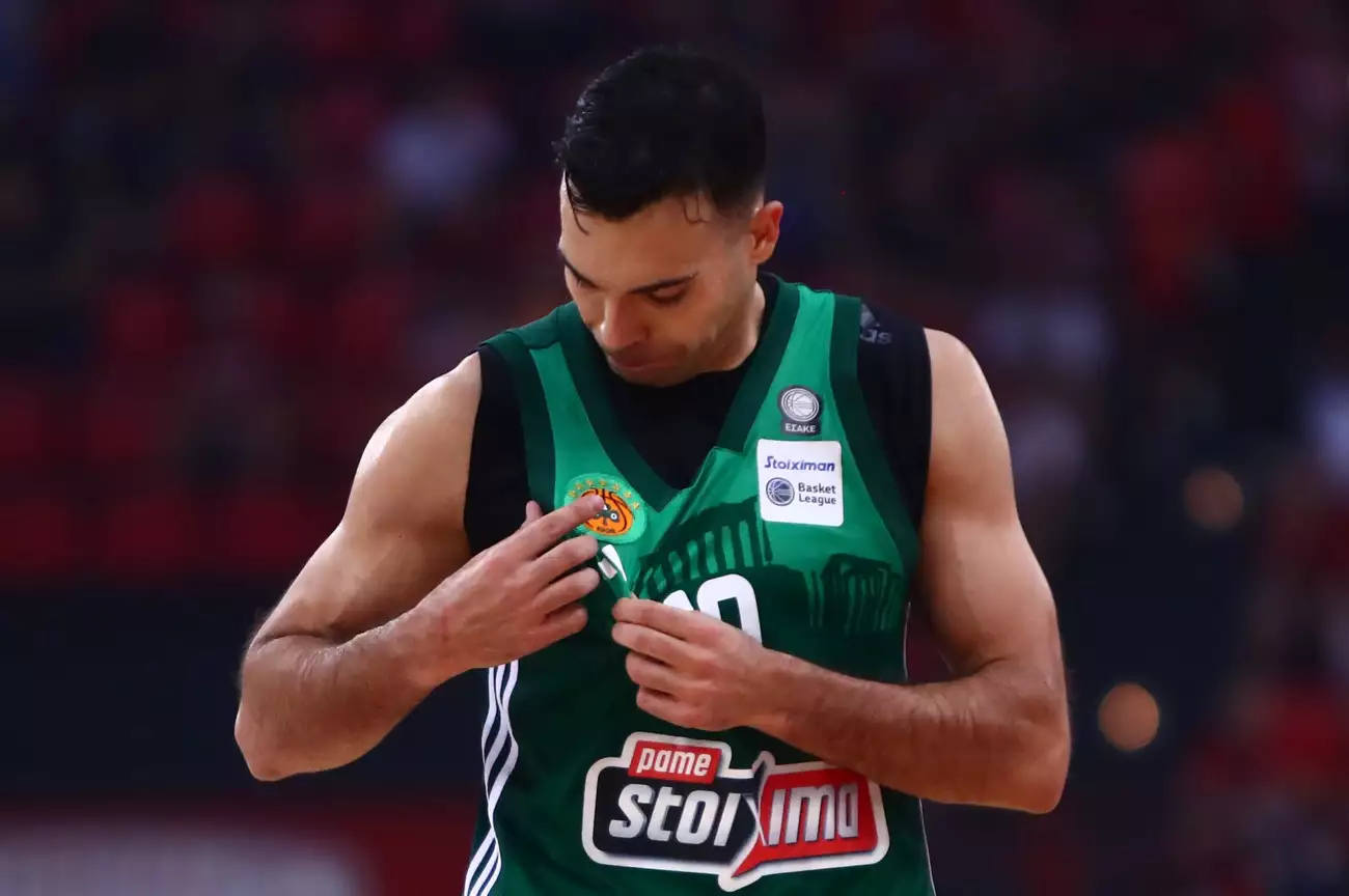 Παναθηναϊκός: Χάνει τον αγώνα με το Μαρούσι ο Κώστας Σλούκας
