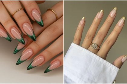 Η glam εκδοχή του γαλλικού μανικιούρ για τις γιορτές