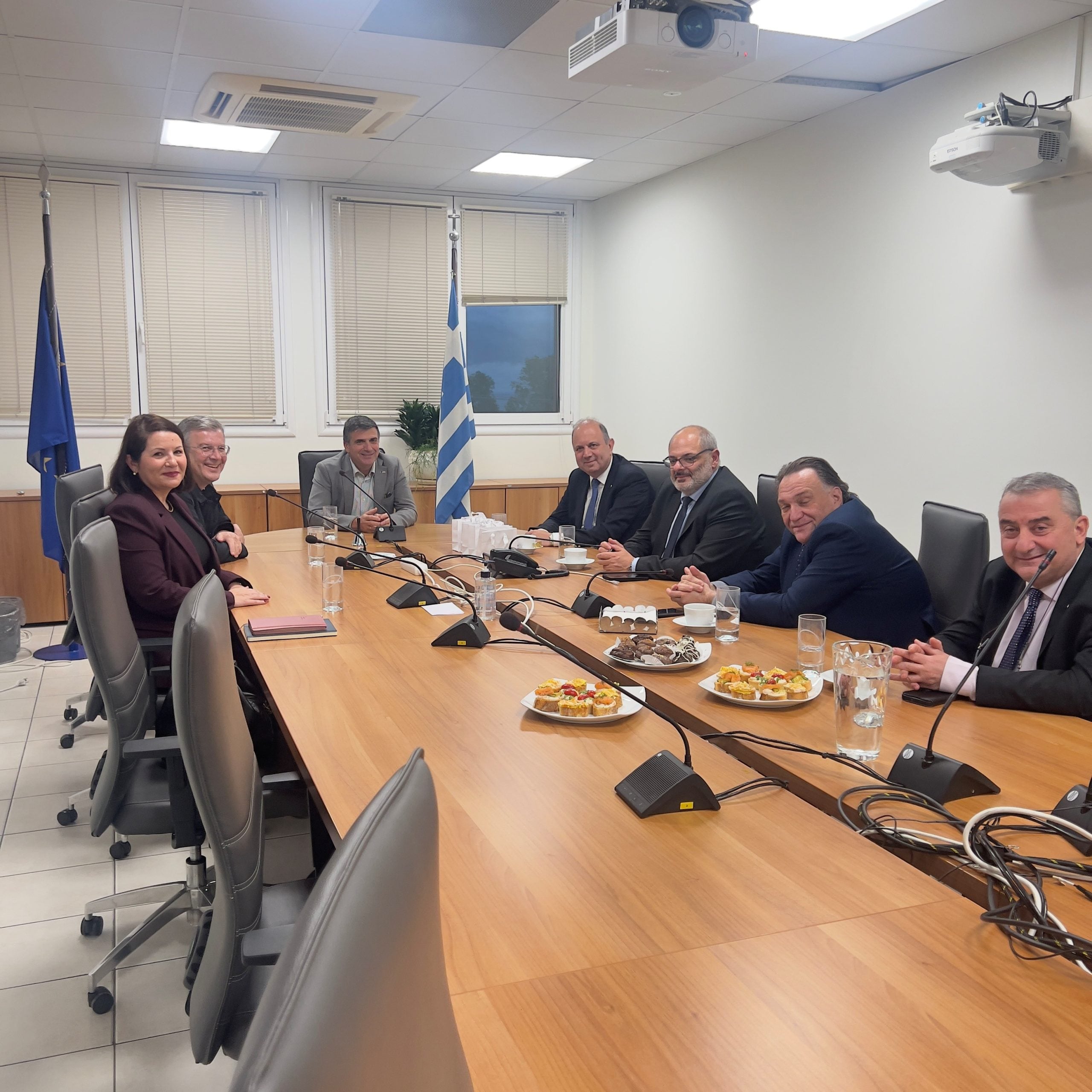 Επίσκεψη Πρυτανικών Αρχών του Αριστοτελείου ΠανεπιστημίουΘεσσαλονίκης στο Ελληνικό Ανοικτό Πανεπιστήμιο