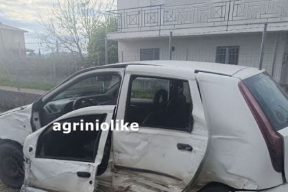 Αγρίνιο: Σμπαράλια έγινε αυτοκίνητο μετά από τροχαίο με εγκλωβισμό του οδηγού (ΦΩΤΟ)