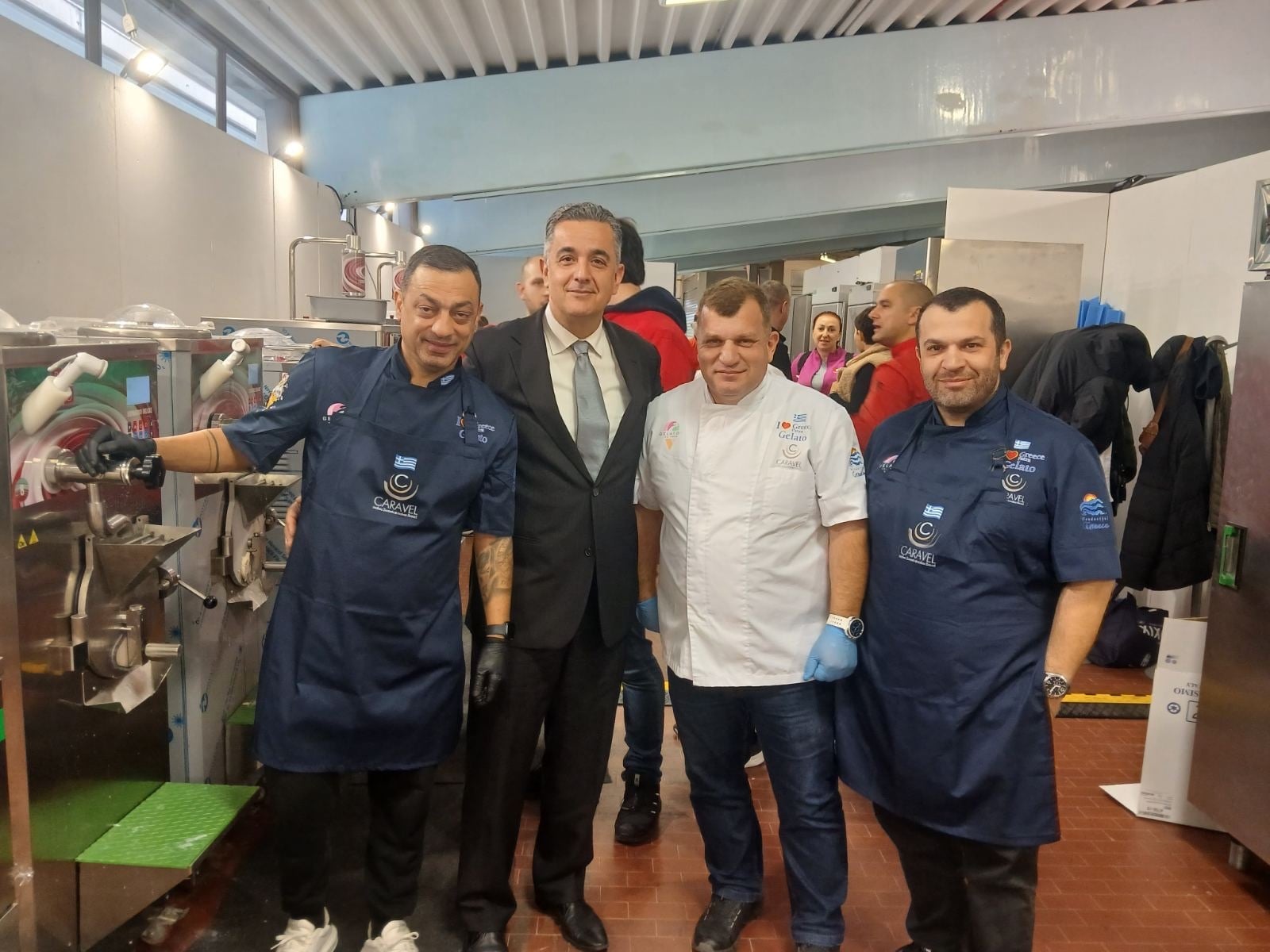 Η ΑΧΕΠΑΝ στον μεγαλύτερο γαστρονομικό διαγωνισμό Gelato της Ευρώπης στο Longarone της Ιταλίας