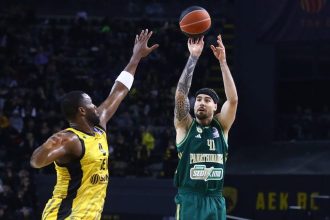 Αγριεμένος ο Παναθηναϊκός, διέλυσε με 101-63 την ΑΕΚ στα Άνω Λιόσια