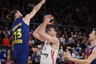 Ολυμπιακός: Κακή εμφάνιση και ήττα στη Βαρκελώνη