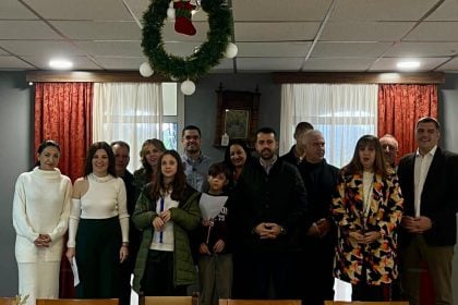 Ο Σύλλογος Αρκάδων Πάτρας επισκέφτηκε το Κωνσταντοπούλειο και αντάλλαξε ευχές με τον Μητροπολίτη Πατρών ενόψει Χριστουγέννων