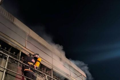 Φωτιά σε εργοτάξιο στην Ανω Βασιλική Ναυπακτίας