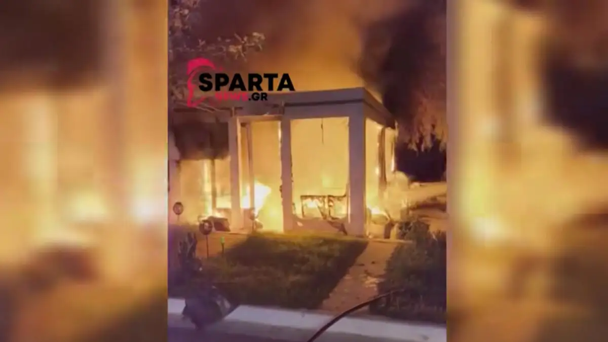 Πανικός από έκρηξη σόμπας υγραερίου σε καφετέρια